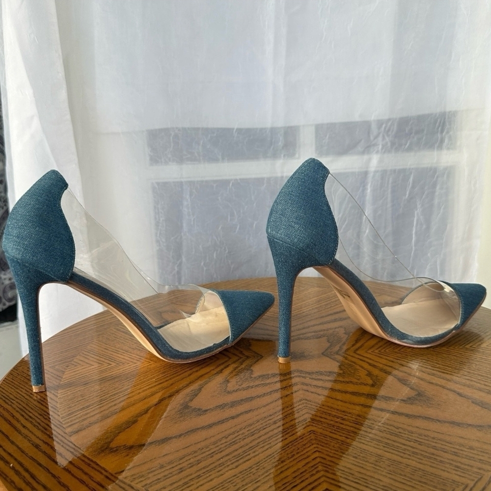 Cape Robbin Blue Suede Heels